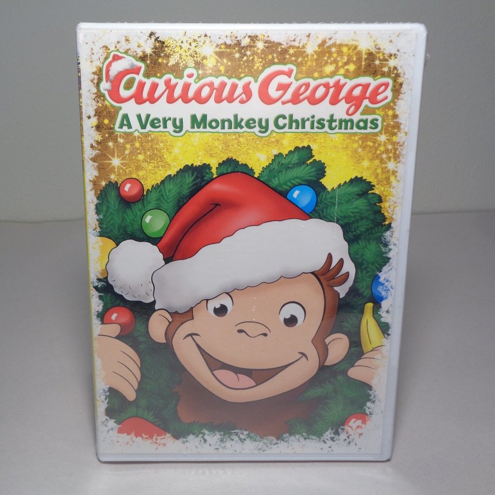 CURIOUS GEORGE: A Very Monkey Christmas New DVD